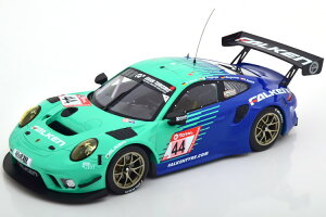 CN\ 1/18 |VF 911 GT3 R #44 24 juNN 2019 xO}CX^[Ixo 1:18 Porsche 911 GT3 R No 44 24h Nuerburgring 2019 Bachler/Bergmeister/Raggin