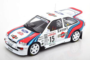 �C�N�\ 1/18 �t�H�[�h �G�X�R�[�g RS �R�X���[�X #15 �����[ �T������ 1994 �}���e�B�[�jIxo 1:18 Ford Escort RS Cosworth No 15 Rally San Remo 1994 Martini Wilson/Thomas