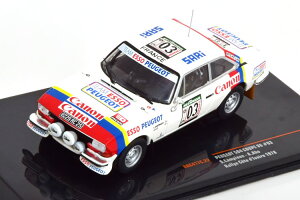 �C�N�\ 1/43 �v�W���[ 504 �N�[�� V6 #03 �R�[�g�W�{�A�[�������[ 1978 Lampinen/Aho �f�J�[���t��Ixo 1:43 Peugeot 504 Coupe V6 No 03 Rally Cote d Ivoire 1978 Lampinen/Aho with Decals