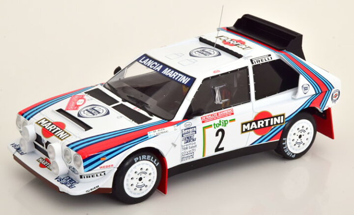 楽天市場】イクソ 1/18 ランチア デルタ S4 #2 サンレモラリー 1986 