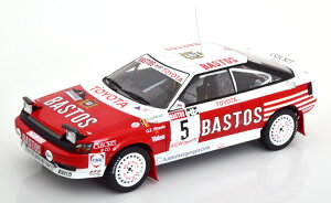 CN\ 1/18 g^ ZJ GT-4 ST165 #5 nXynE[ 1990 oXgIxo 1:18 Toyota Celica GT-4 (ST165) No 5 Haspengouwrally 1990 Bastos Verreydt/Biar