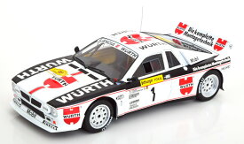 イクソ 1/18 ランチア 037 優勝 ラリー ドイツ 1983Ixo 1:18 Lancia 037 Winner Rally Germany 1983 Röhrl/Geistdoerfer