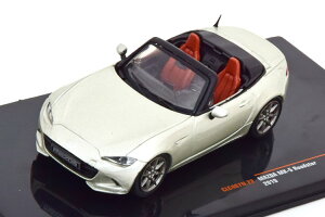 CN\ 1/43 }c_ MX5 [hX^[ 2019 CgN[^bNIxo 1:43 Mazda MX5 Roadster 2019 light-creme-metallic