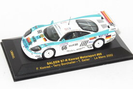 イクソ 1/43 サリーン S7 #66 ル・マン 2002Ixo 1:43 SALEEN S7-R "KONRAD" F.KONRAD-T.BORCHELLER-T.SEILER #66 LE MANS 2002