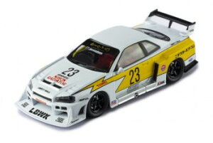 �C�N�\ 1/43 LB-ER34 �X�[�p�[�V���G�b�g �X�J�C���C�� #23 2020 �z���C�gIxo 1:43 LB-ER34 SUPER SILHOUETTE SKYLINE #23 2020 WHITE