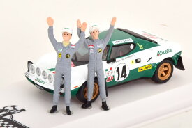 イクソ 1/43 ランチア ストラトス HF 優勝 ラリー モンテカルロ 1975 Munari/Mannucci フィギュア付き Ixo 1:43 Lancia Stratos HF Winner Rally Monte Carlo 1975 Munari/Mannucci with figurines