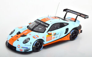 CN\ 1/18 |VF 911 RSR #86 ZuO1000}C[X 2019 Kt Wainwright/Barker/PreiningIxo 1:18 Porsche 911 RSR No 86 1000 Miles Sebring 2019 Gulf Wainwright/Barker/Preining