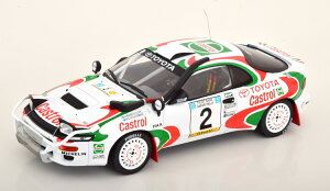 CN\ 1/18 g^ ZJ ^[{ 4WD (ST185) #2 Tt@[ 1993 Castrol Alen/Kivimak }{fJ[tIxo 1:18 Toyota Celica Turbo 4WD (ST185) No 2 Safari Rally 1993 Castrol Alen/Kivimaki with Marlboro Decals