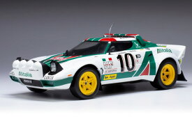 イクソ 1/18 ランチア ストラトス HF #10 優勝 ラリー・モンテカルロ 1976 Munari, MaigaIxo 1:18 Lancia Stratos HF #10 Winner Rallye Monte Carlo 1976 Munari, Maiga
