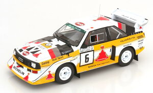 CN\ 1/18 AEfB X|[c Ng S1 #6 1000΃[ 1985 Mikkola/HertzIxo 1:18 Audi Sport Quattro S1 No 6 Rally 1000 Lakes 1985 Mikkola/Hertz