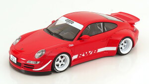 CN\ 1/18 |VF 911/997 RWB bh/zCgIxo 1:18 Porsche 911/997 RWB red/white