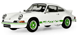 CN\ 1/8 |VF 911 RS 2.7 1973 zCg/O[ C~l[VTEh@\tLbg JIxo 1:8 Porsche 911 RS 2.7 1973 white/green KIT with illumination and sound function