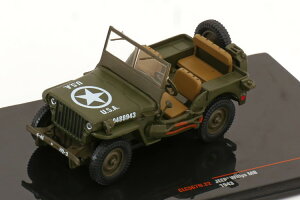�C�N�\ 1/43 �W�[�v �E�B���X MB US �A�[�~�[ 1943 �I���[�u�O���[��Ixo 1:43 Jeep Willy´s MB US Armee 1943 olive green