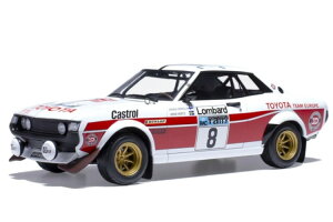 CN\ 1/18 g^ ZJ 2000 GT RA21 #8 2 RAC[ 1977 nk ~bR/A[l n[cIxo 1:18 Toyota Celica 2000 GT RA21 N8 2nd RAC Rallye 1977 Hannu Mikkola/Arne Hertz