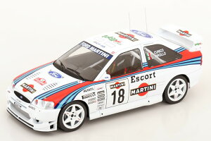 Ixo 1/18 �t�H�[�h �G�X�R�[�g WRC #18 �����[ �T������ 1998 �}���e�B�j ���{ �Y��/PirolloIxo 1:18 Ford Escort WRC N18 Rally San Remo 1998 Martini Cunico/Pirollo
