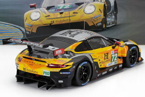 CN\ 1/18 |VF 911 991 2 RSR `[ nuI[g [VO #72 E}24 2021 }LV }^/A@ pe/hX @g[Ixo 1:18 PORSCHE 911 991 2 RSR TEAM HUBAUTO RACING N72 24h 