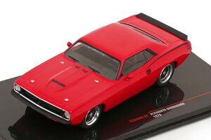 �C�N�\ 1/43 �v�����X �o���N�[�_ 1970 ���b�h �u���b�NIxo 1:43 Plymouth Barracuda 1970 red black