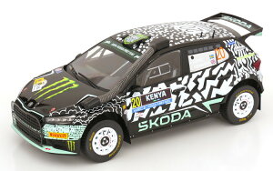 �C�N�\ 1/18 �V���R�_ �t�@�r�A RS �����[2 #20 �T�t�@�������[ �P�j�A 2024 �\���x���O/EdmondsonIxo 1:18 Skoda Fabia RS Rally2 N20 Safari Rally Kenia 2024 Solberg/Edmondson