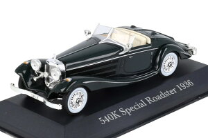 �C�N�\ �A���^�� 1/43 �����Z�f�X�E�x���c 540K �X�y�V�������[�h�X�^�[ 1936 �u���b�NIXO Altaya 1:43 Mercedes-Benz 540K Special Roadster 1936 Black