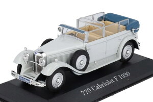CN\ A^ 1/43 ZfXExc 770 JuI F 1930 O[ u[IXO Altaya 1:43 Mercedes-Benz 770 Cabriolet F 1930 Grey Blue