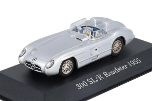 �C�N�\ �A���^�� 1/43 �����Z�f�X�E�x���c 300 SL/R ���[�h�X�^�[ 1955 �V���o�[IXO Altaya 1:43 Mercedes-Benz 300 SL/R Roadster 1955 silver