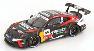 �C�N�\ 1/18 �|���V�F 911 992 GT3 �J�b�v #69 �]���_�[ �|���V�F �J�b�v �x�l���N�X 2024 ���o���y��Ixo 1:18 Porsche 911 (992) GT3 Cup N69 Zolder Porsche Cup Benelux 2024 Rovanpera