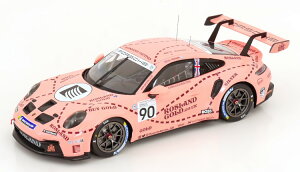 �C�N�\ 1/18 �|���V�F 911 992 GT3 �J�b�v #90 �u�����Y �n�b�` �|���V�F �J�b�v GB 2023 �}����Ixo 1:18 Porsche 911 (992) GT3 Cup N90 Brands Hatch Porsche Cup GB 2023 Malin