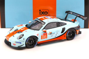 �C�N�\ 1/12 �|���V�F 911 991 RSR #86 ���E�}��24���� 2018 �K���t ���[�V���O �}�C�N ���C�����C�g/�x�� �o�[�J�[/�A���b�N�X �f�C���B�\��Ixo 1:12 Porsche 911 (991) RSR N86 24h LeMans 2018 Gulf Racing Mike Wainwrigh