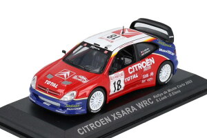 �C�N�\ 1/43 �V�g���G�� �N�T�� #18 �����e�J���� 2003 S.���[�uIXO 1:43 Citroen Xsara #18 Monte Carlo 2003 S. Loeb