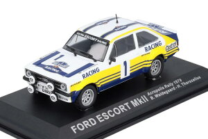 �C�N�\ 1/43 �t�H�[�h �G�X�R�[�g MK2 #1 1979 B.�����f�K���hIXO 1:43 Ford Escort MKII #1 1979 B. Waldegard