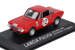 �C�N�\ 1/43 �����`�A �t���r�A #12 1969 H.�P���X�g���[��IXO 1:43 Lancia Fulvia #12 1969 H. Kallstrom