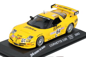 �C�N�\ 1/43 �R���x�b�g C5R #64 ���E�}��24���� 2002 A.PilgrimIXO 1:43 Corvette C5R #64 2002 A.Pilgrim