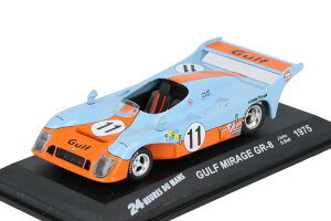 �C�N�\ 1/43 �K���t �~���[�W�� GR-8 #11 �D�� ���E�}��24���� 1975 J.IckxIXO 1:43 GULF Mirage GR-8 #11 Winner 1975 J.Ickx