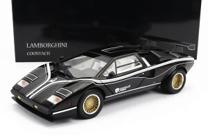  1/18 {M[j JE^bN LP500R NAgo{[ 1982 ubN JKYOSHO 1:18 LAMBORGHINI Countach LP500R Quattrovalvole 1982 black