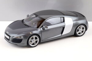  1/18 AEfB R8 4.2 FSI NgN[y fCgi O[ AEfBRNV J KYOSHO 1:18 AUDI R8 4.2 FSI Quattro Coupe Daytona grey Audi Collection