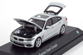 京商 1/43 BMW 4シリーズ F36 グラン クーペ 2014 シルバー BMW特別版Kyosho 1:43 BMW 4er F36 Gran Coupe 2014 silver special edition of BMW