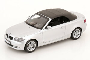  1/18 BMW E88 135i 1V[Y JuI `^Vo[ JKyosho 1:18 BMW E88 135i 1er Cabriolet Titan Silver