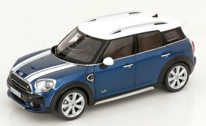 MINI  1/18 ~j N[p[S Jg[} F60 2016 u[^bN/zCg JKyosho 1:18 Mini Cooper S Countryman F60 2016 BLUE METALLIC/WHITE DEALER VERSION