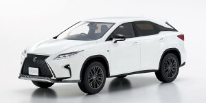  1/18 NTX RX200T FX|[c 2003 ^bNzCg KYOSHO 1:18 LEXUS RX200T F SPORT 2003 WHITE MET