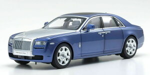  1/18 [XECX S[Xg 2011 g|^ u[ Vo[KYOSHO 1:18 ROLLS ROYCE GHOST 2011 METROPOLITAN BLUE SILVER