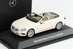  1/43 ZfXExc SNX JuI 2016 A217 zCgKyosho 1:43 Mercedes-Benz S-Class Cabriolet 2016 A217 white
