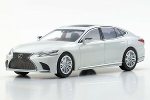  1/43 NTX LS500KYOSHO 1:43 Lexus LS500 Sonic Quartz / White Pearl