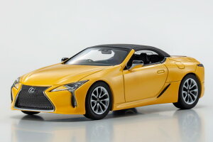  1/43 NTX LC500 Ro[`u 1997 CG[Kyosho 1:43 Lexus LC500 Convertible 1997 Yellow