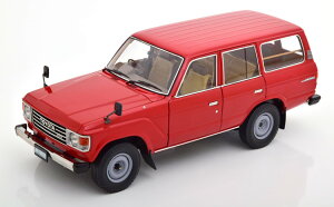  1/18 g^ hN[U[ 60n Xe[VS bhKyosho 1:18 Toyota Land Cruiser 60 Station Wagon red