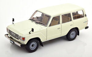  1/18 g^ hN[U[ 60n Xe[VS zCgKyosho 1:18 Toyota Land Cruiser 60 Station Wagon white