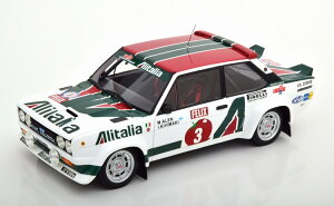  1/18 tBAbg 131 Aog #3 [1000 CNX 1978 A^A AKyosho 1:18 Fiat 131 Abarth No 3 Rally 1000 Lakes 1978 Alitalia Alen Kivimaki