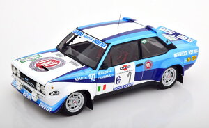  1/18 tBAbg 131 Aog #1 [ RX^ X_ 1981 AKyosho 1:18 Fiat 131 Abarth No 1 Rally Costa Smeralda 1981 Alen Kivimaki