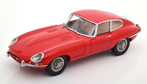  1/18 WK[ E^Cv N[y RHD 60 1961 bh XyVGfBVKyosho 1:18 Jaguar E-Type Coupe RHD 60 years E-Type 1961 red special edition of Jaguar