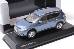  1/43 Y GNXgC T32 SUV u[^bN 2014Kyosho 1:43 Nissan X-Trail T32 SUV Blue Metallic 2014