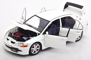 /X[p[A 1/18 OH T[ G{8 2003-2005 zCg^bN 399 JKyosho/Super A 1:18 Mitsubishi Lancer Evo 8 2003-2005 whitemetallic Limited Edition 399 pcs